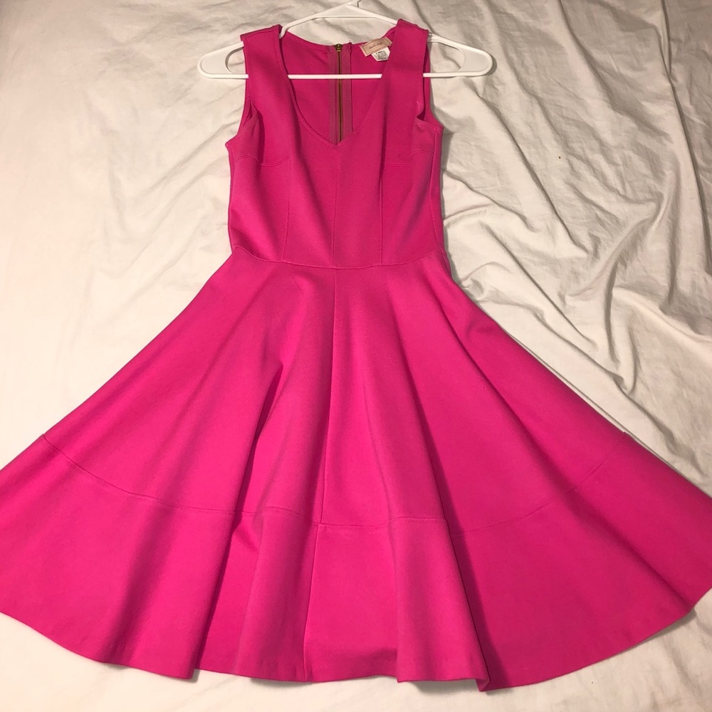Pink short dress
